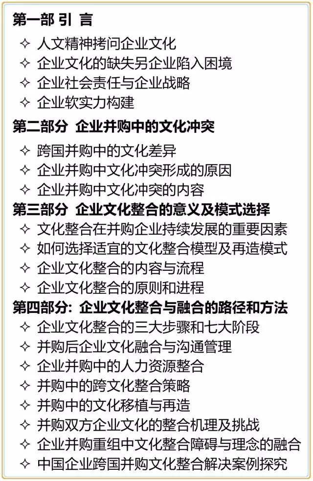 并購企業(yè)的文化整合與融合